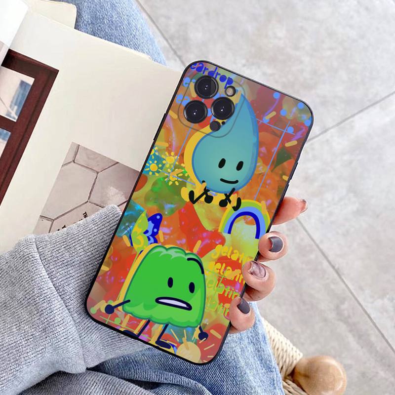 Bfdi Poster Battle For Dream Island Phone Case For iPhone 6 7 8 Plus 11 12 13 14 Pro SE 2020 MAX Mini X XS XR Back Funda Cover