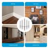 Heavy Duty Galvanized Invisible Fasteners Two Way Headless Nails for Baseboards & Woodworking No Track Left After Removal