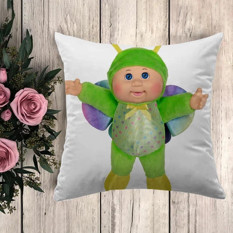 

Аниме Подушка Капустная Грядка Декоративная Наволочка Чехол для Подушки Наволочки Подушки Домашний Декор Наволочки 66x66cm бордовый