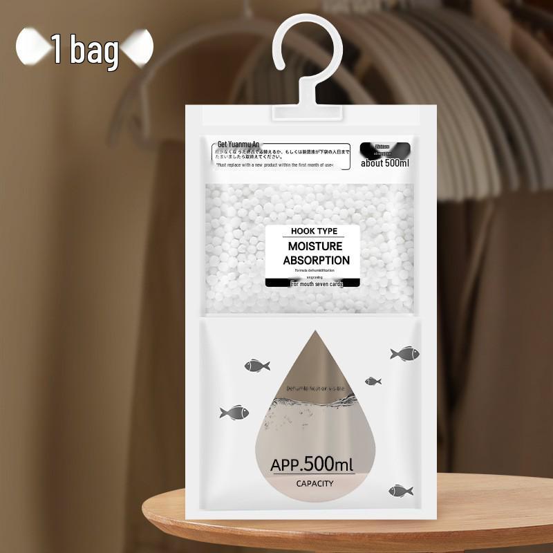 Anti-Schimmel Hängender Kleiderschrank Feuchtigkeitsabsorber und Luftentfeuchterbeutel