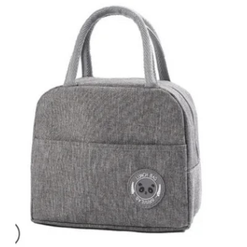 Fresh Warmer Bags Waterproof Nylon Portable Zipper Thermal Oxford Lunch Bags for Women Convenient Lunch Box Tote Food Bags