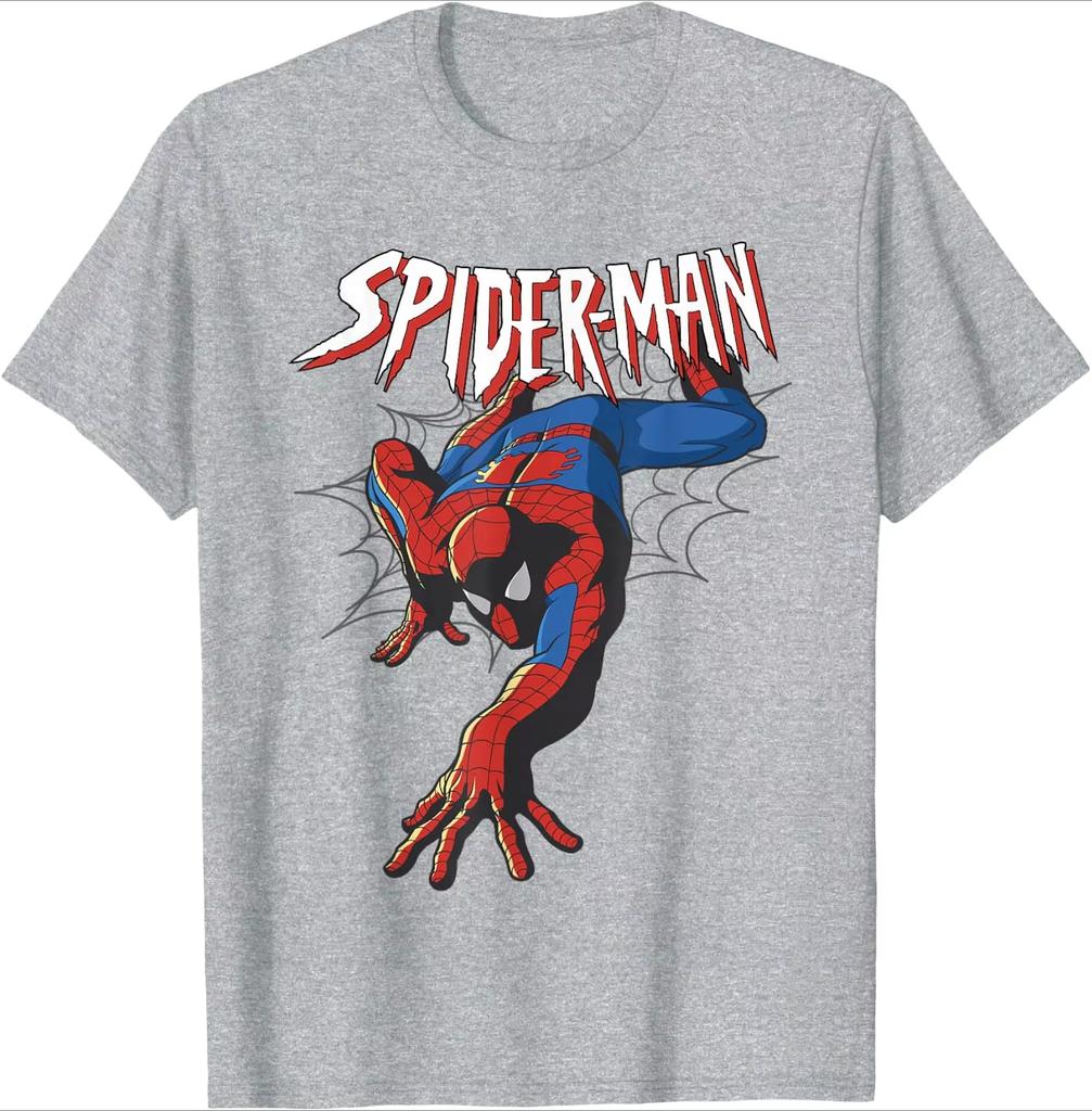 2026 New Streetwear Gift T-Shirt, Unisex Tee With Fun Classic Movie Spider Character Print T-Shirt