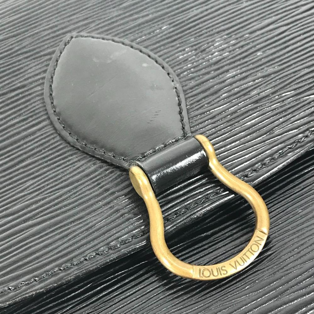 Louis Vuitton M52192  Epi Saint Cloud Bag Shoulder Bag Epi Leather Noir Black