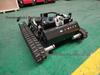 High-Power Remote Control Crawler Lawnmower for Italy - Gasoline Ditch Bank Weeding Machine