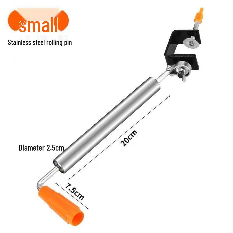 Stainless Steel Rolling Pin for Dough & Dumpling Wrappers