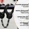 Scooter Lock, Electric Scooter Locks Anti Theft, Heavy Duty Anti-Theft Chain Lock with Keys for E-Bike, Motorcycle, Electric Scooters, Segway Ninebot
