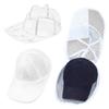 3pcs Baseball Cap Washer Laundry Bag with Plastic Hat Shaper Frame for Trucker/Sports Hats Daily Laundry Household Accessory YMY