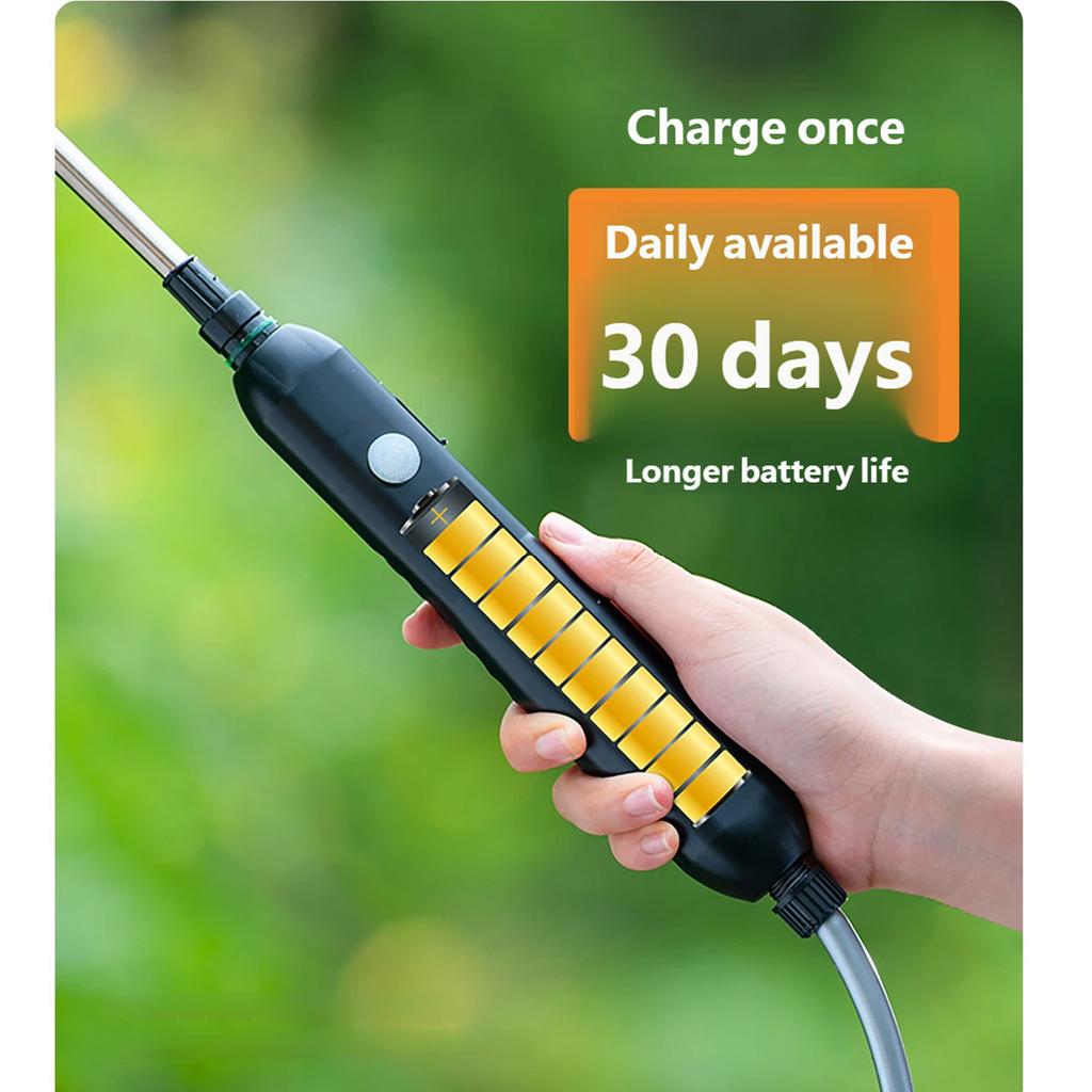 3 Nozzle Garden Sprayer Adjustable Portable Watering Sprinkler High Pressure Washer Water Jet Cleaning Supplies