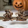 1 stk Børn Rider Hjemmekontor Skrivebordsdekoration 2026 Hestens År Messing Feng Shui Hestefigurer Miniaturer Gave