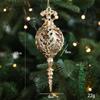 Plastic Angel Xmas Pendants Snowflake Christmas Tree Ornaments  for Home