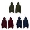 Medieval Soul Reaper Cosplay Cloak With Wrinkled Design For Halloween And Cosplay Events