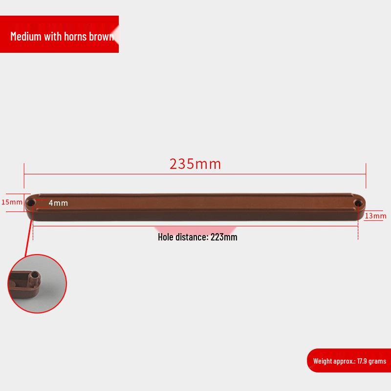 Пластиковая боковая направляющая скольжения для ящика или дверцы шкафа