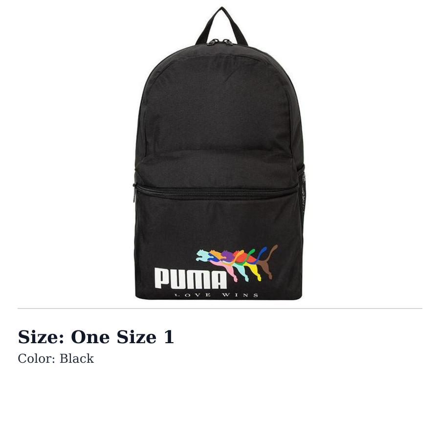 Тканевый рюкзак PUMA Regular Унисекс Черный 090442-01 One Size 1