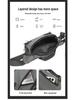 Men's Trendy Waterproof Crossbody & Waist Bag - Functional, Versatile Workwear & Sports Shoulder Bag
