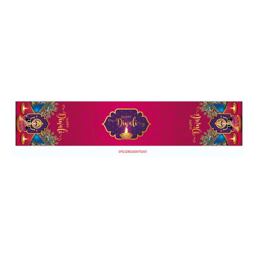 Diwali Theme Party Decoration Tablecloth Table Flag