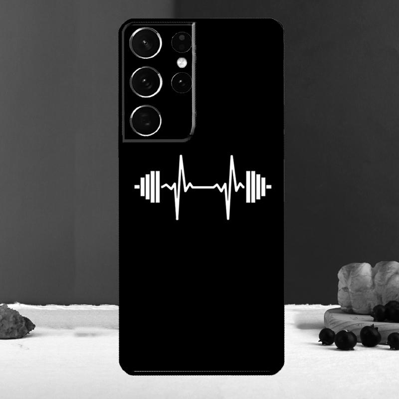 Bodybuilding Gym Fitness Cover For Samsung Galaxy S25 S24 S23 S22 S21 S20 Ultra S9 S10 Plus S25 FE S24 FE Phone Case