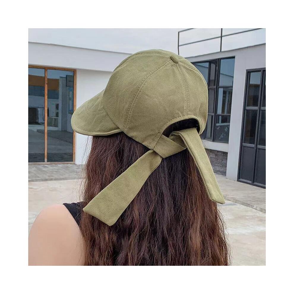 Ladies Sun Hat Summer UV Protection Sun Protection Big Brim Cap Outdoor Travel Gift Fisherman Hats Bucket Hat Women Bow Caps