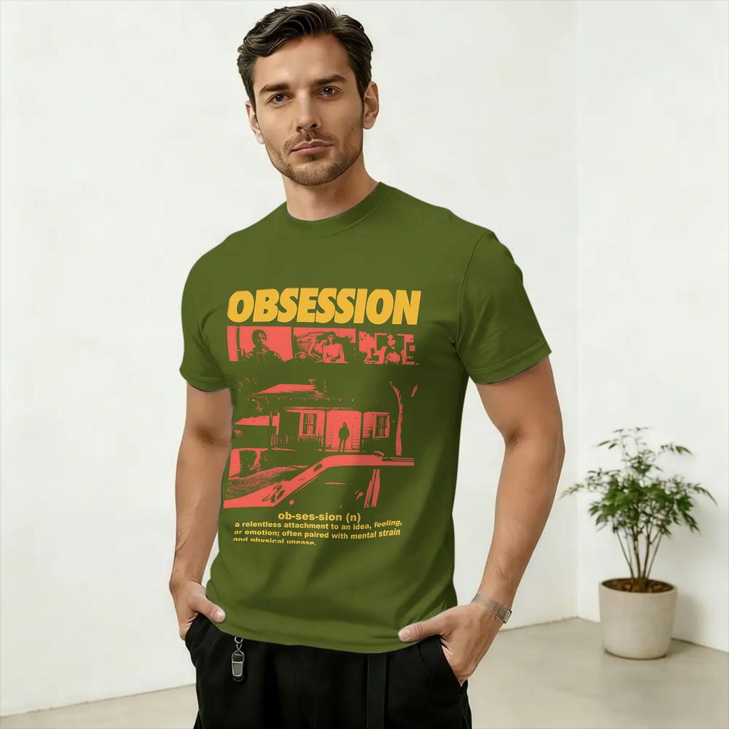 Unisexs TShirt Obsession 2026 Movie Awesome Pure Cotton Tee Shirt Short Sleeve T Shirts Round Collar Tops Gift Idea
