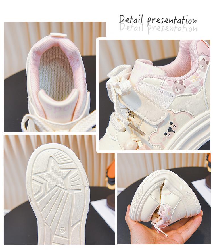 Breathable Cartoon Board Shoes for Girls - Spring/Autumn 2026 Fashion
