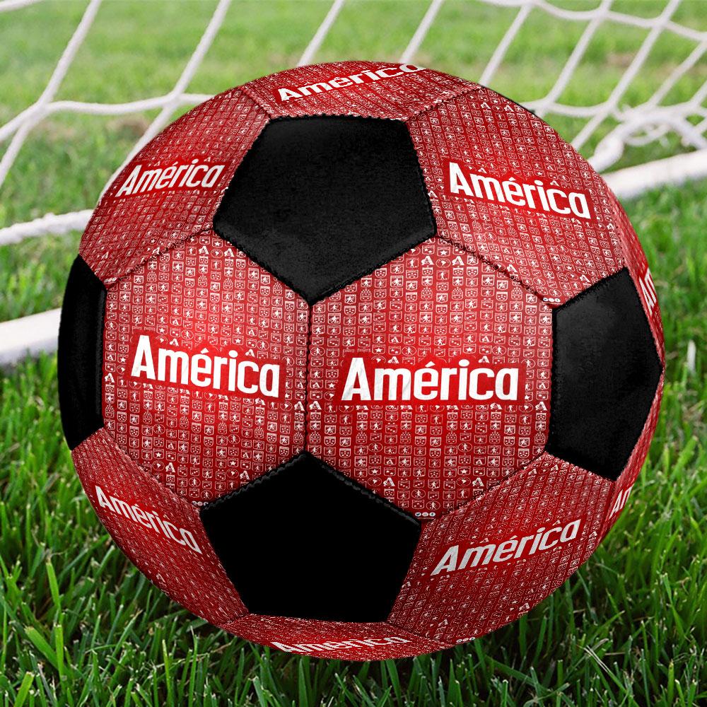 1pc America de Cali Soccer Ball Size 5 Indoor Soccer Ball Fashion Colorful Backyard Game - Great For Sports Fans Gift HE3