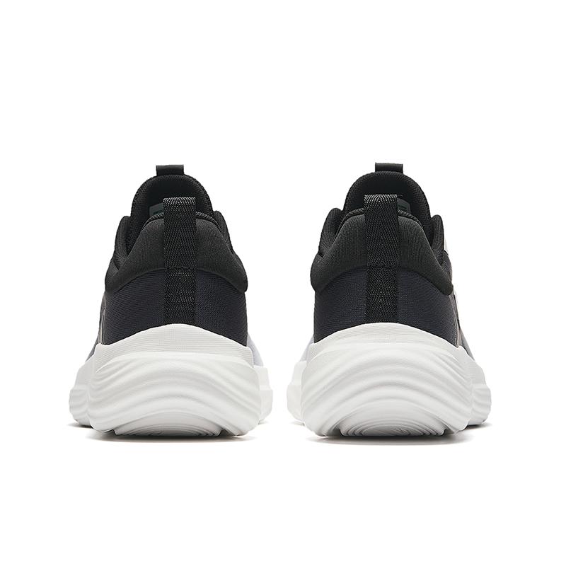 Anta Shunxing Lite Comfortable Versatile Non-Slip Wear-Resistant Shock Absorbing Low-Top Training Shoes Men Sneakers White Black 912437713-3