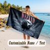 Custom Name Large Beach Towel,The Weeknd Quick Absorbent Towel For Outdoor Travel Poolside