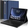 iPad Air 11/13 Protective Leather Case with Bluetooth Keyboard & Touch Pen
