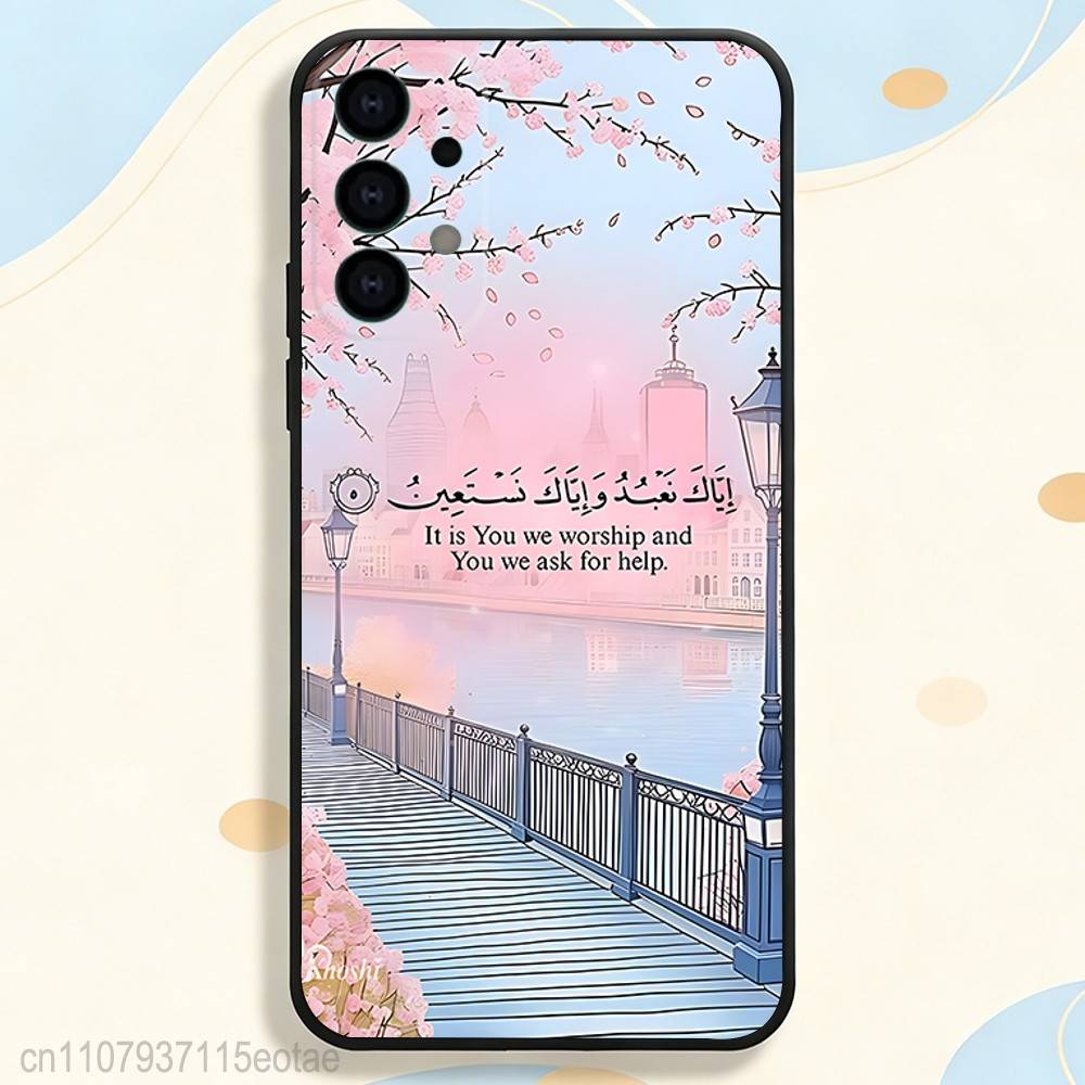 

Arabic Quran Quotes aesthetics Phone Case Silicone Soft For Samsung S26,S25,S24,S21,S22,S23,S30,Ultra,S20,Plus,Fe,Lite SamsungS25ULTRA