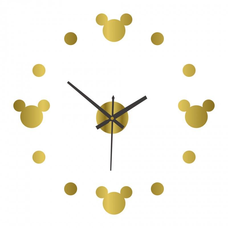 

Простые, без отверстий, креативные светящиеся часы, настенные часы «сделай сам» для гостиной, украшение дома, настенные часы, акриловые настенные часы luminous