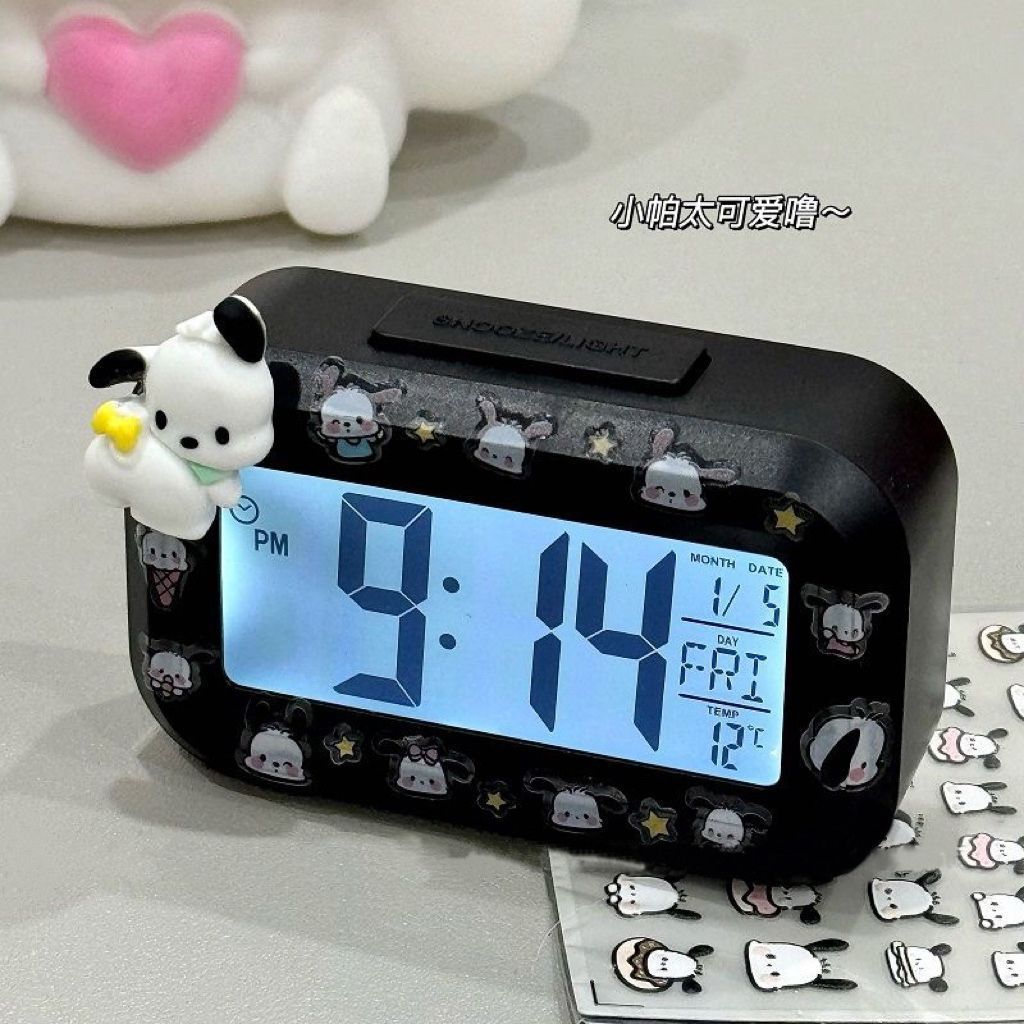 Desktop Multi-function Desk Clock New Cute Mini Children's Small Alarm Clock Cute Student Dormitory Artifact Decorative Clock