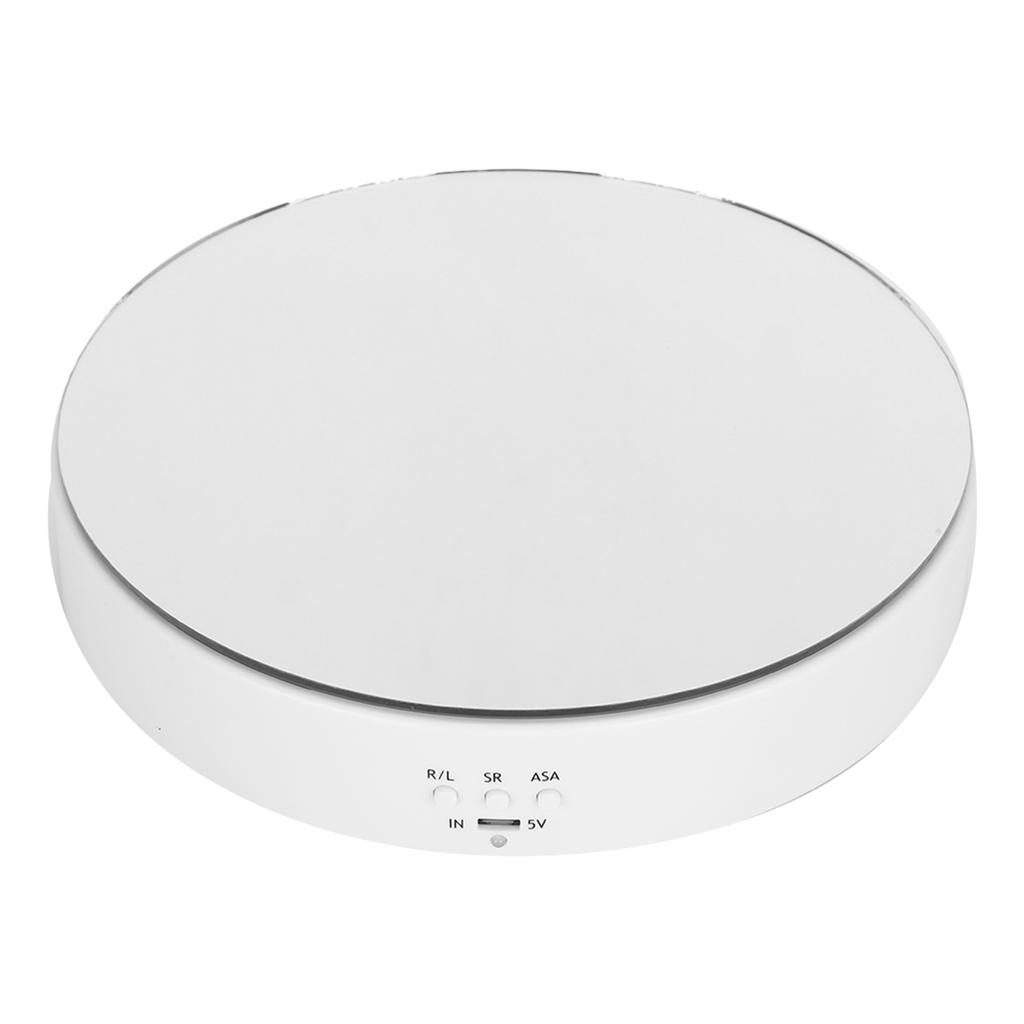 10KG Load Bearing 2 Gears Two Way Rotating Turntable Display Stand for Jewelry Phone