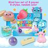 8Pcs Sugar Squeeze Toys, Soft TPR Stress Relief Fidget Toy for Adults, Anxiety Calming Sensory Toys, Party Gift