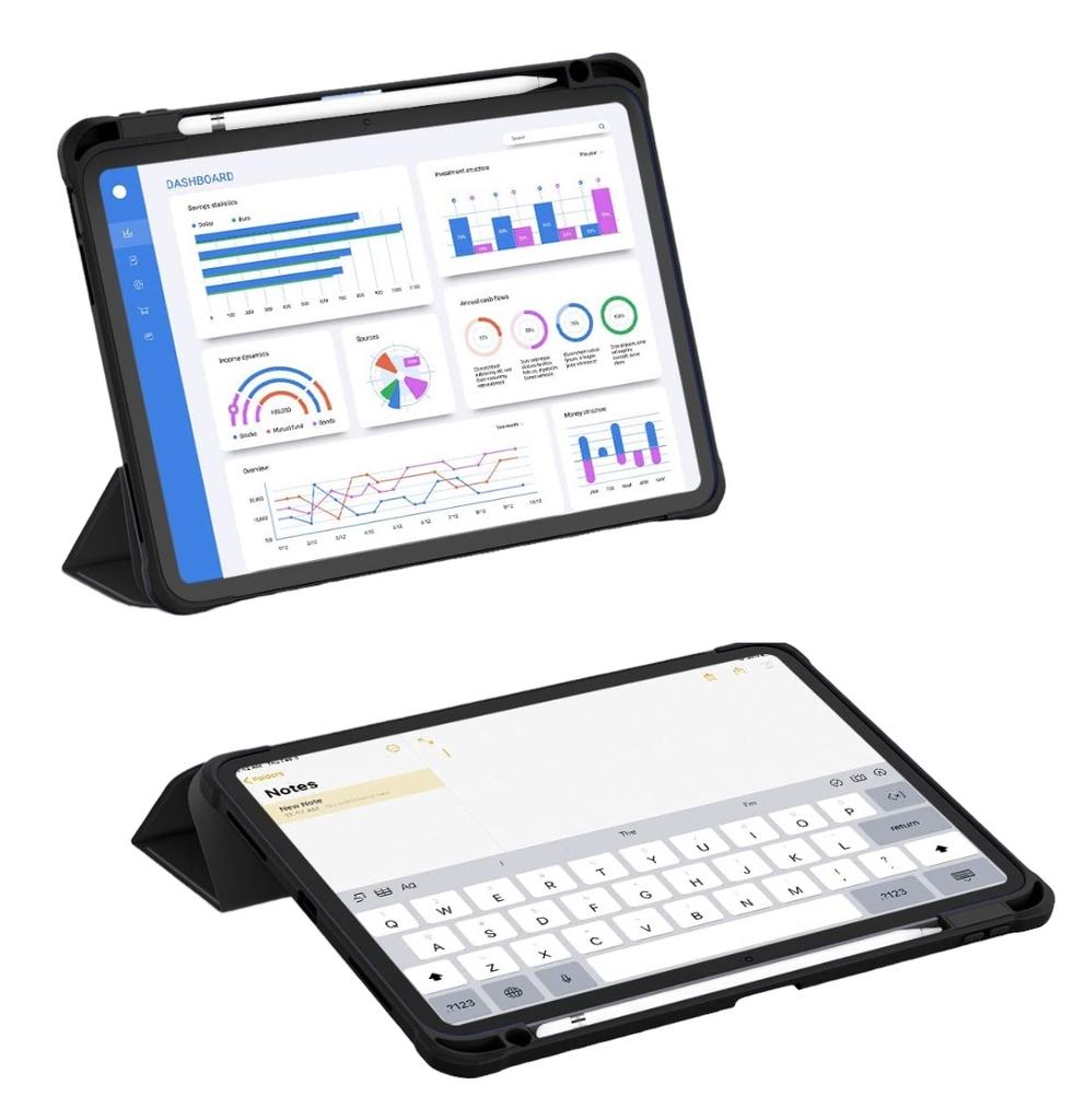 Clear Pencil Case for Apple iPad 10.9 10 GEN 2022 / iPad 11 A16 11GEN 2025