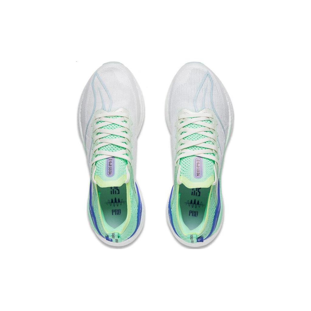 New LiNing YueYing 3.0 Pro Cushioning Low Top Marathon Running Shoes Women's White ARHT018-1