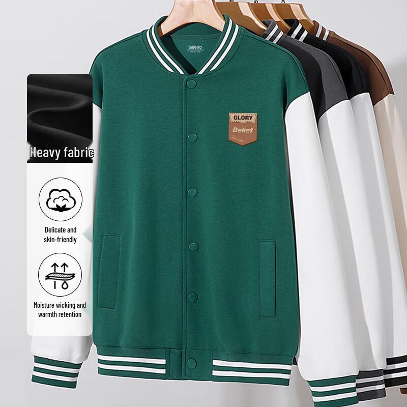 Baleno Men's American Workwear Baseball Jacket