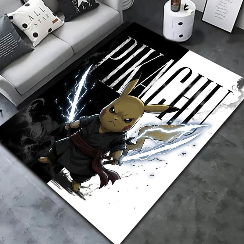 Pokemon Carpet Rug For Living Room Bedroom Home Sofa Decoration Kids Play Nonslip Floor Mat