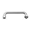 SANEI PA20S-60X-16 Horizontal Shower Pipe, Saves Water by Approximately 60%, Widens Shower Water Flow, Adjustable Angle, Upward Facing