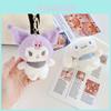 Adorable Kuromi And Cinnamoroll Plush Keychain Cute Soft Toy Bag Charm