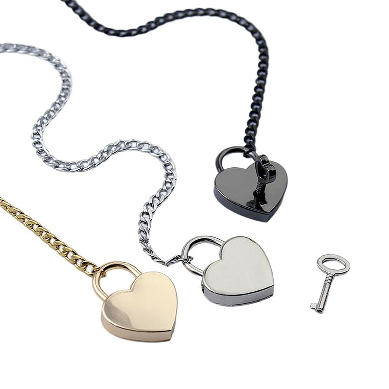 Slip Chain Necklace Rock Stainless Steel Cuban Long Necklace Jewelry Lariat Necklace