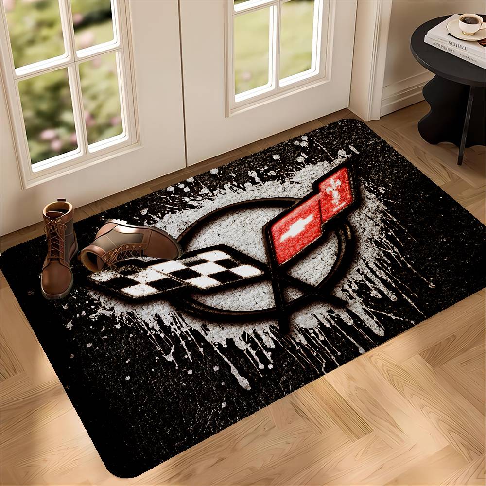 C-Corvette Entrance Door Mat Nordic Style Home Doormat Bathroom-Toilet Mats Bedroom Hotel Decor Mat