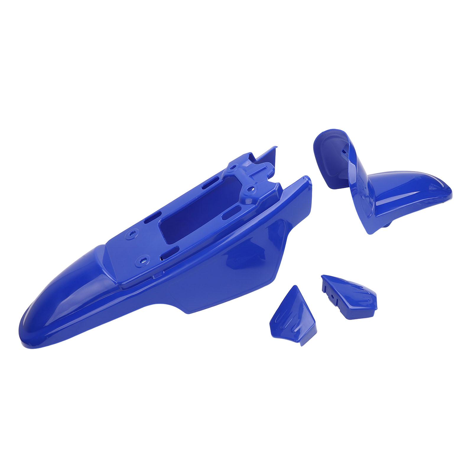 Motorfiets   Beschermerset, voor PW50 PY50 PEEWEE 50 PIT Bike, Achter en Voor   Set in Blauw, ABS Materiaal, Verbeter Uiterlijk,