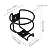 Boat Bottle Holder Metal Boat Bottle Organizer Rack Non-Slip Easy To Install Cup Storage Rack For Marine Trailer Truck Car RV