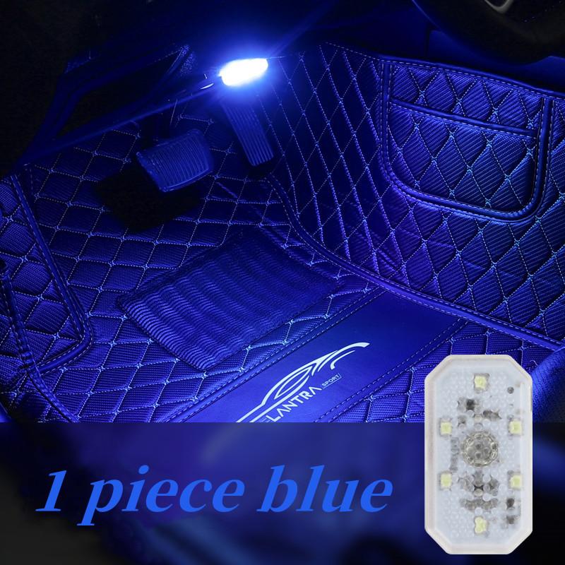 Auto USB Charging Mini 5V Led Touch Switch Light Wireless Ambient Lamp Portable Night Reading Light Car Door Roof Interior Light