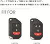 ontto Jeep Smart Key Case, Keychain, Stylish, Good to Touch, Luxury, Scratch-Resistant, Suitable for