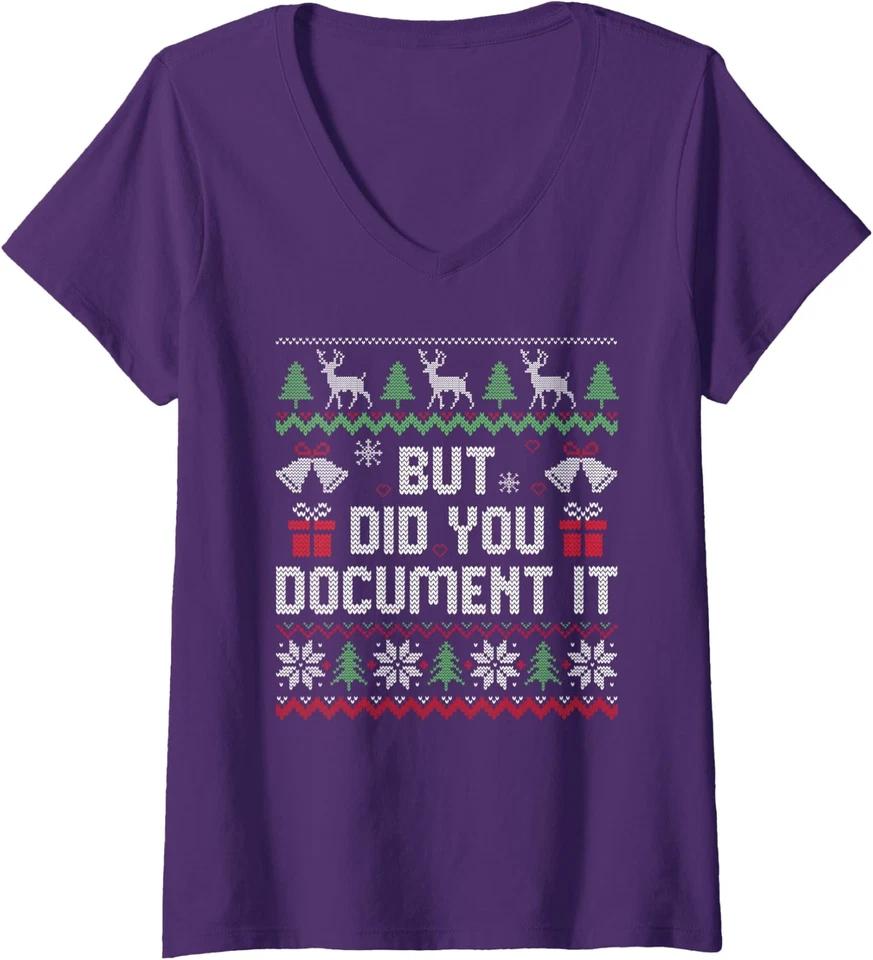 I Need 67 Snow Days Meme Winter Humor Freeze Vibe Ladies  V-Neck Tshirt M