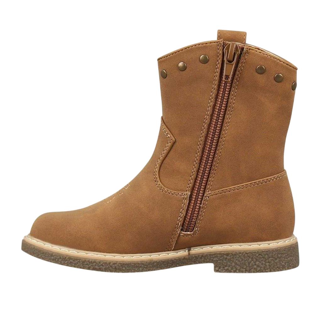 Miso Girls Jolene Leather Cowboy Boots