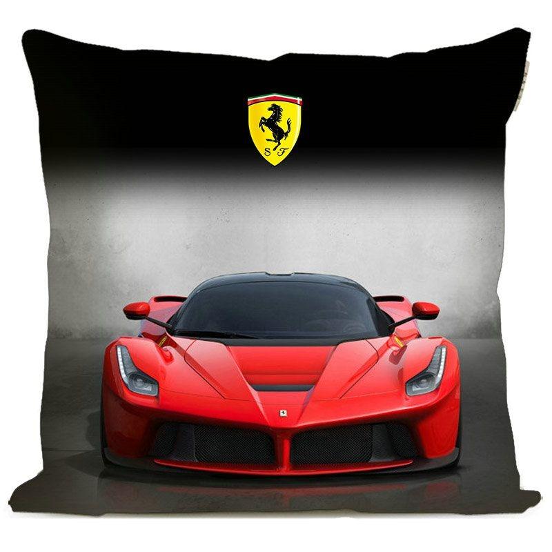 Fashion 3D Printed Pillow F1 Racing Fleet Car Fans Peripheral Pillows Sofa Cushion For Ferrari Roma 488 Portofino F8 Spider SF90