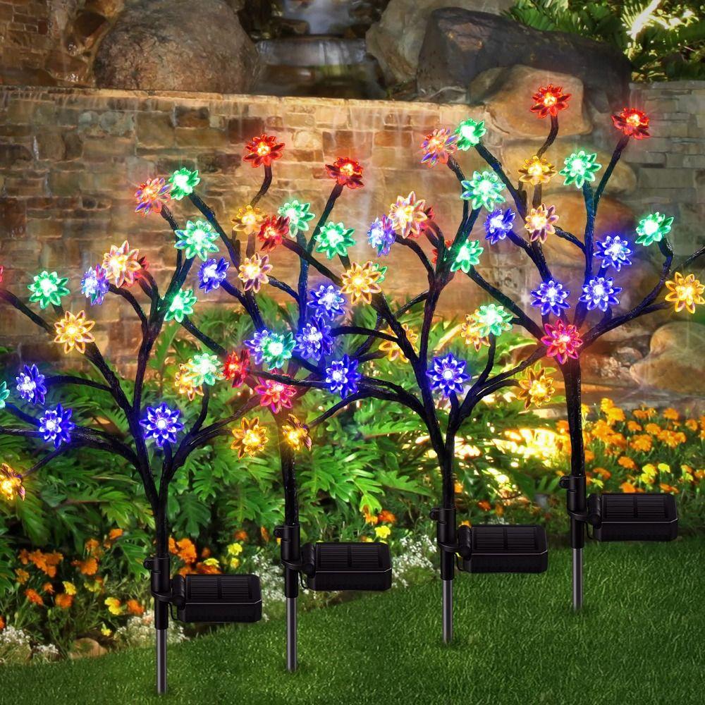 Double Layer Design LED String Lights Waterproof Solar Lights Garden Decoration
