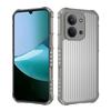 KEYSION Heavy Duty Shockproof Phone Case for Redmi 15C 171mm 173mm Soft Silicone+PC Translucent Matte Back Cover for Xiaomi POCO C85