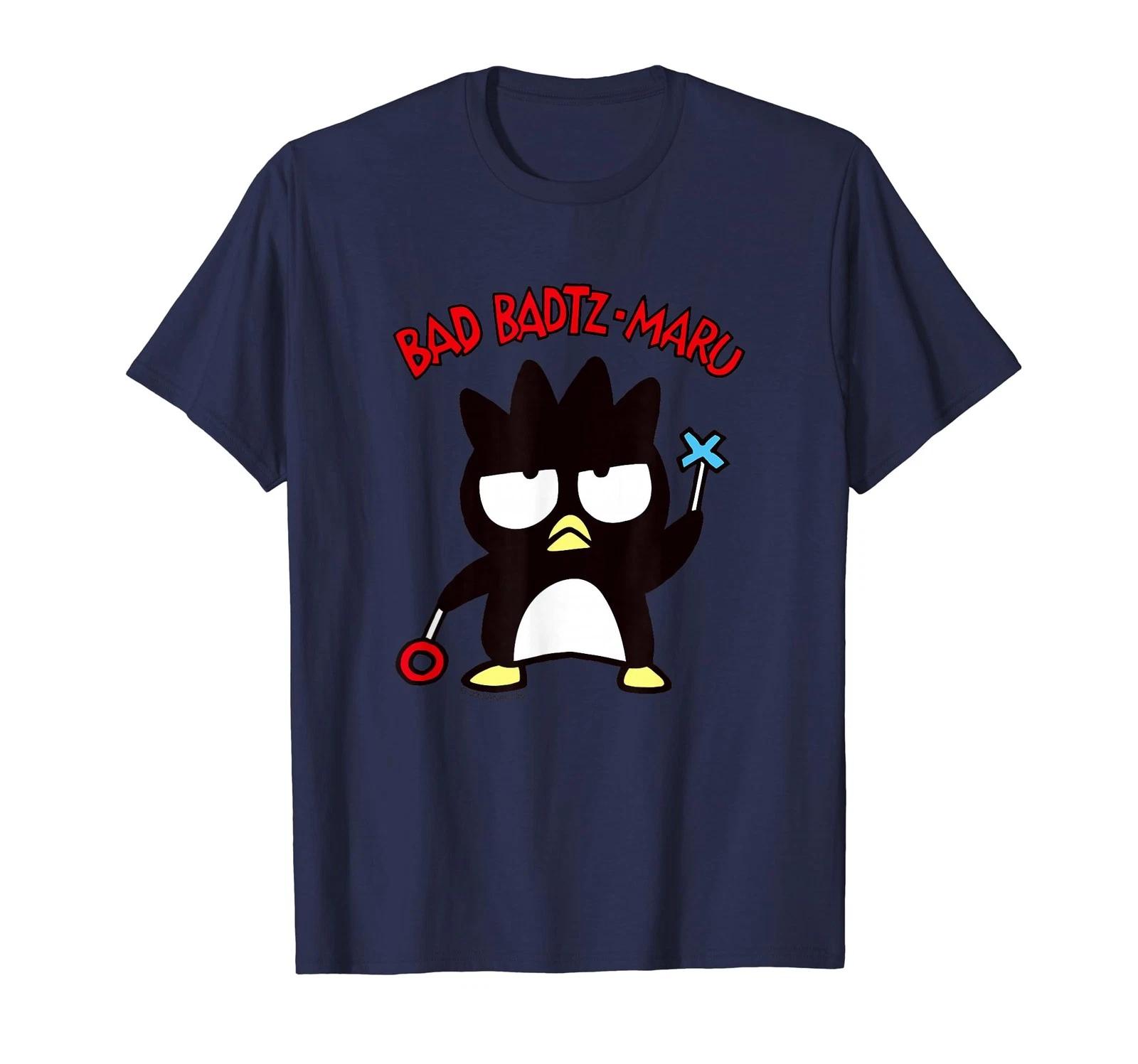 SANRIO Bad Badtz-Maru Maru-Batsu Judge T-shirt L